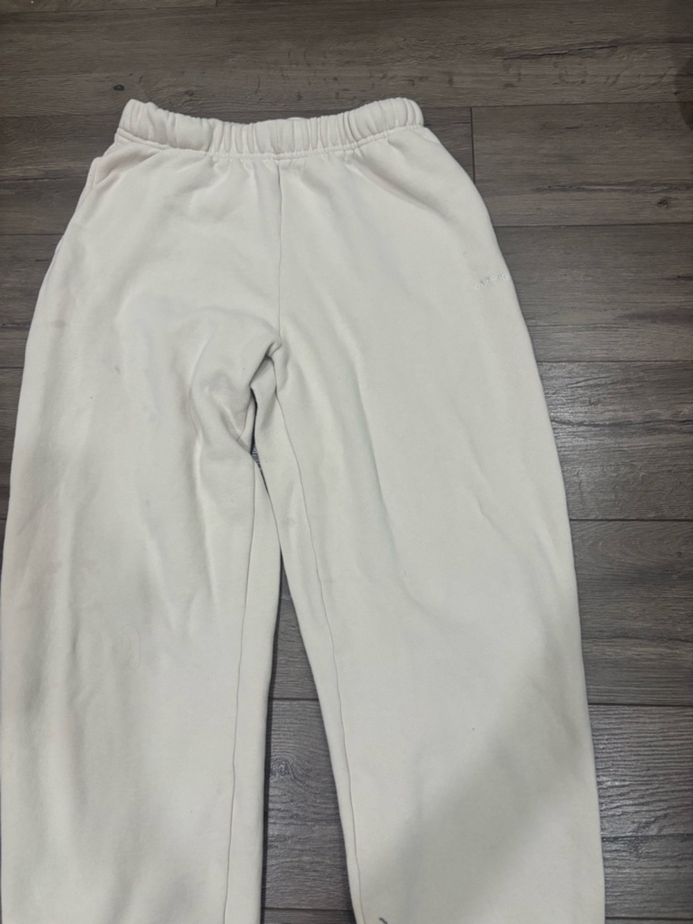 Garage Cream Kids Sweatpants Elastic-Waist Joggers